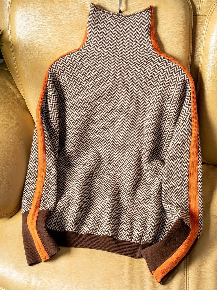 MALOU | HIGH-NECK SWEATER