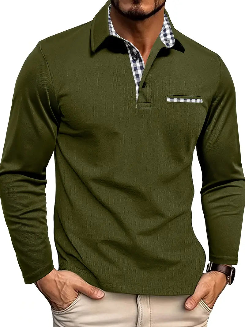 EDMUND | LONG SLEEVE POLO