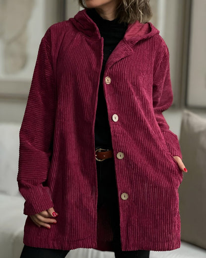 CORDIA | COZY HOODED JACKET