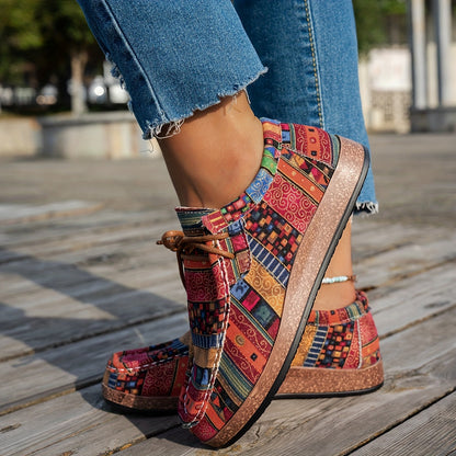 LENOIR | RETRO PATCHWORK SHOES