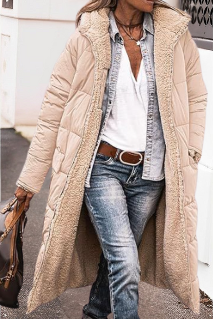 ELISE | LONG TEDDY-LINED COAT