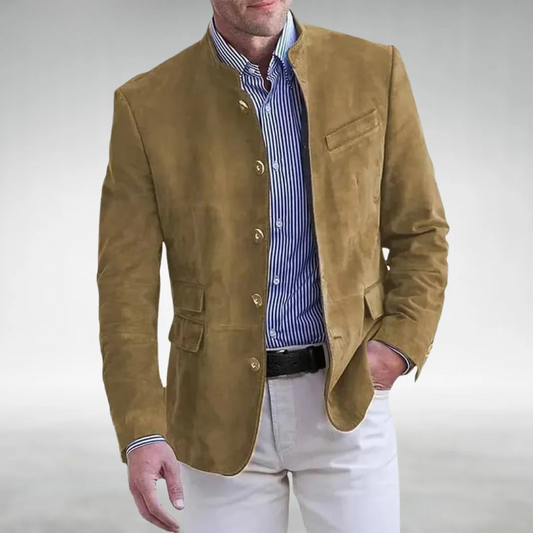 ROWDEN | STAND COLLAR JACKET