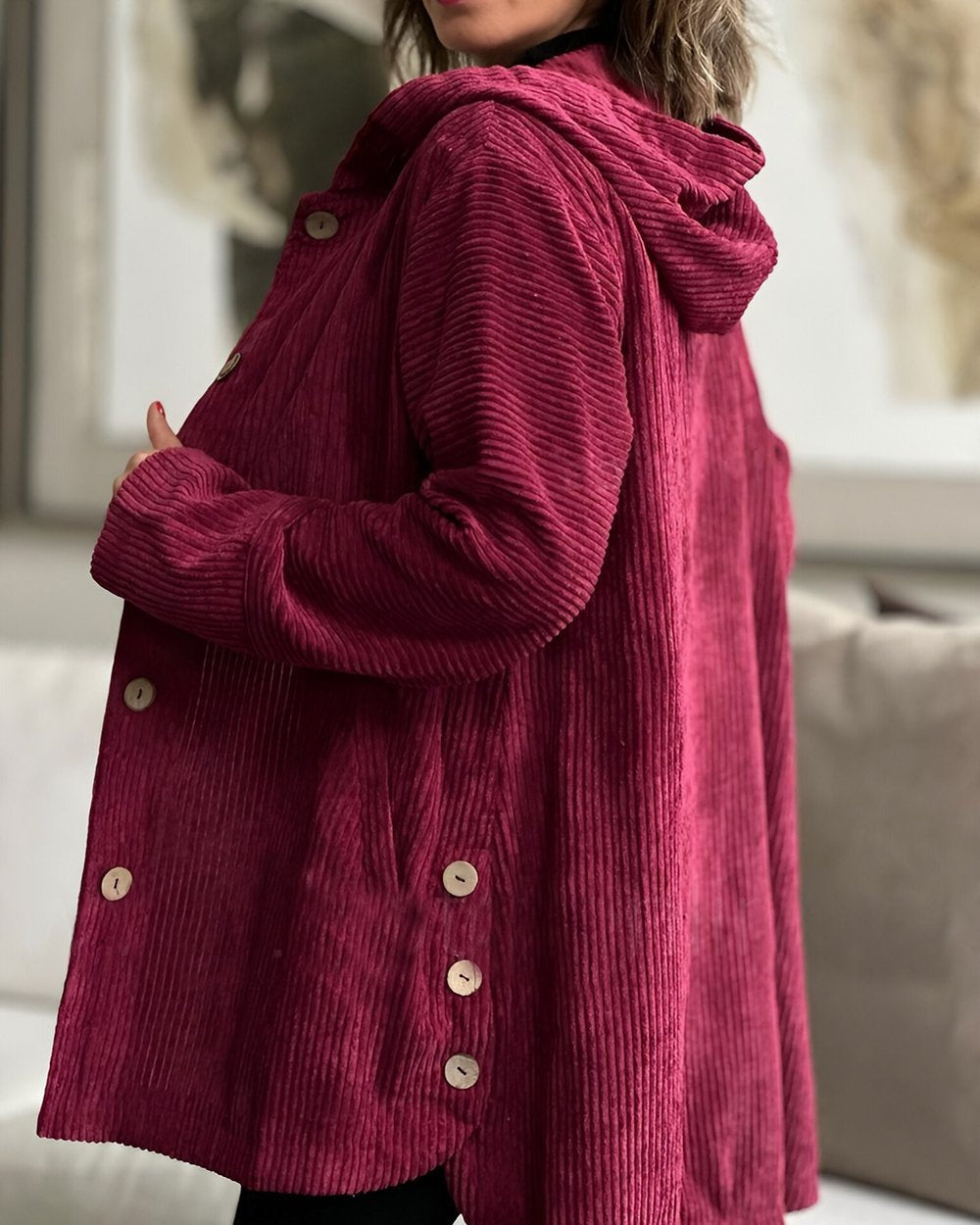 CORDIA | COZY HOODED JACKET