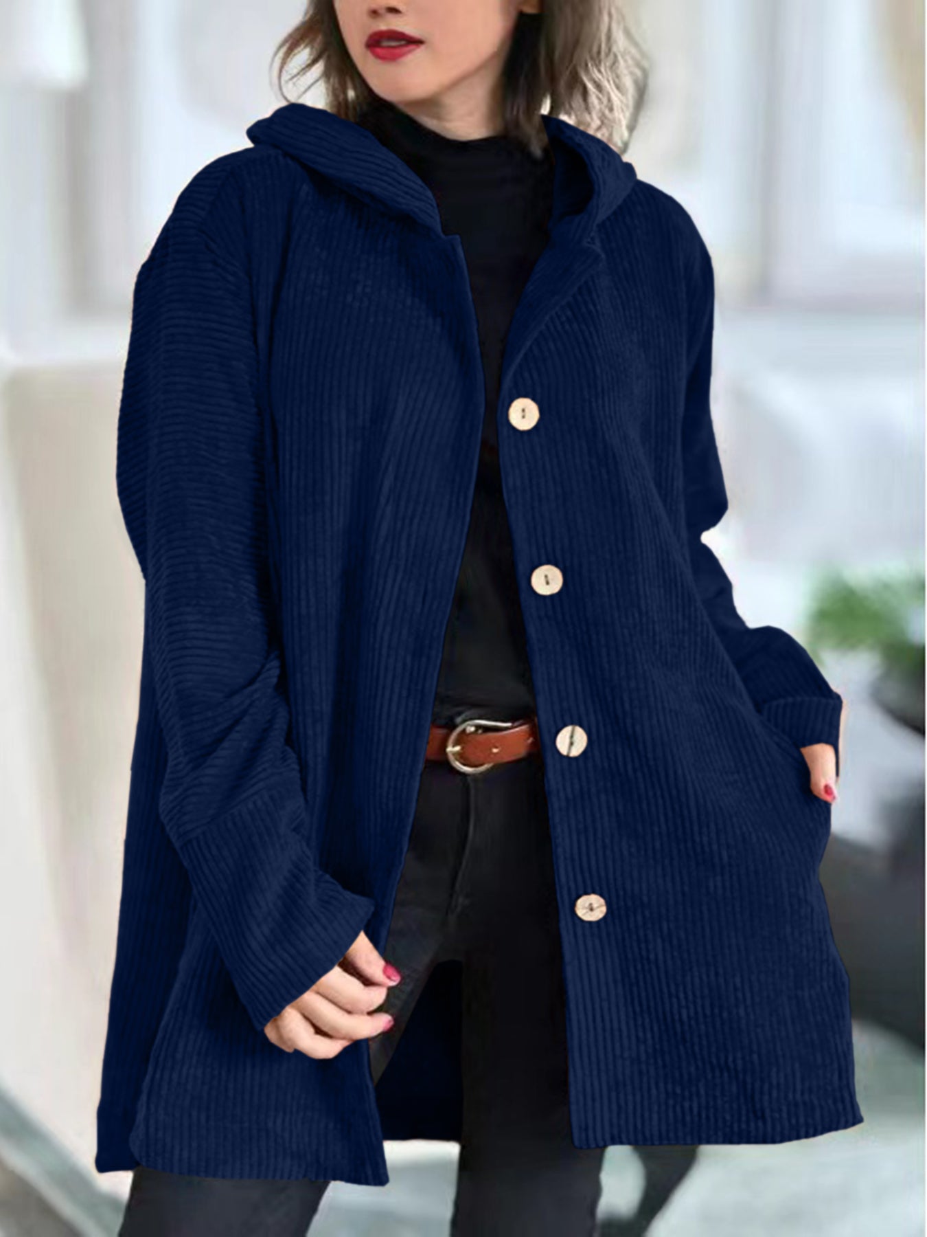 CORDIA | COZY HOODED JACKET