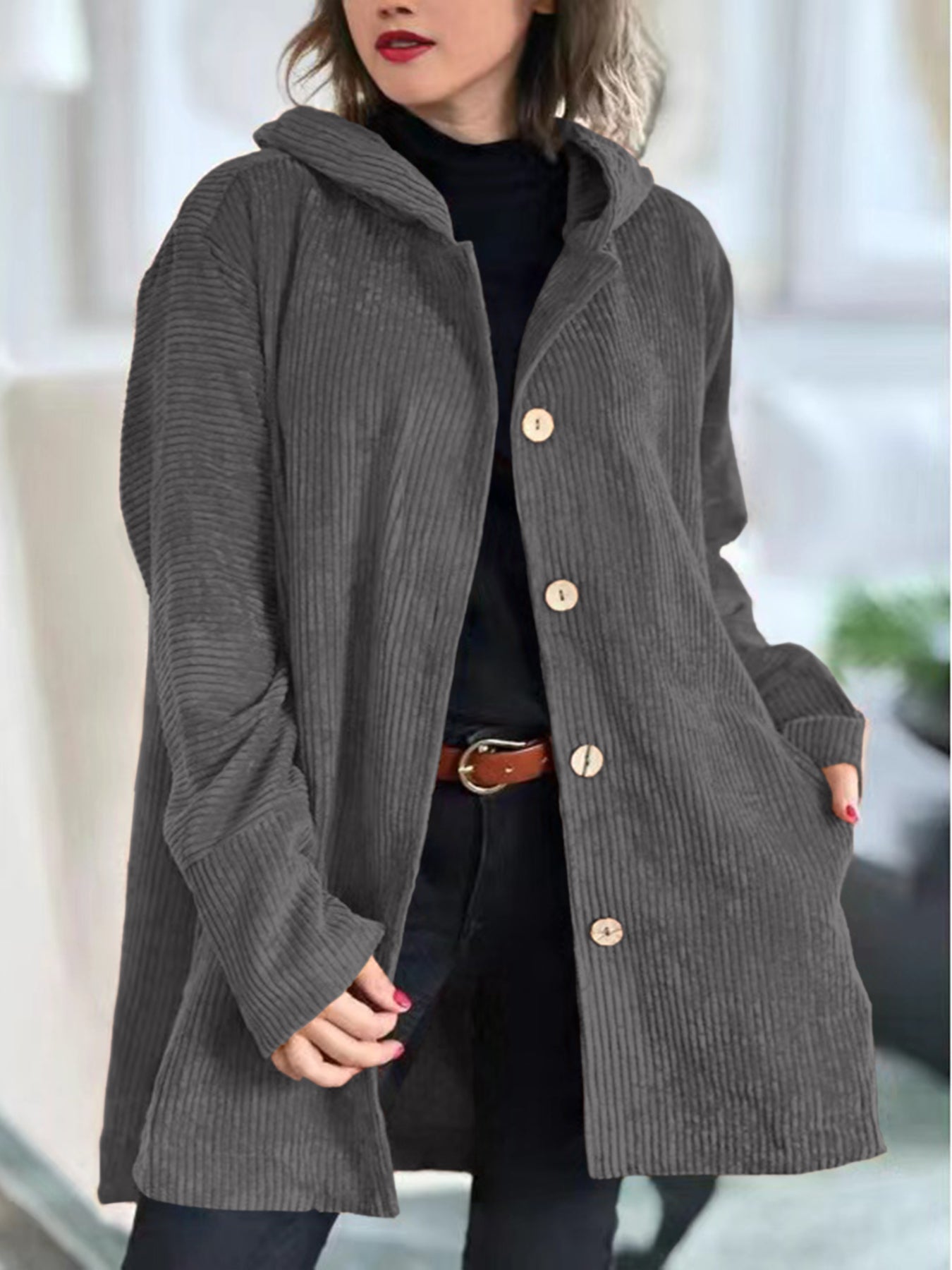 CORDIA | COZY HOODED JACKET