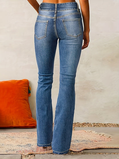 HARPER | HIGH-WAIST FLARED JEANS