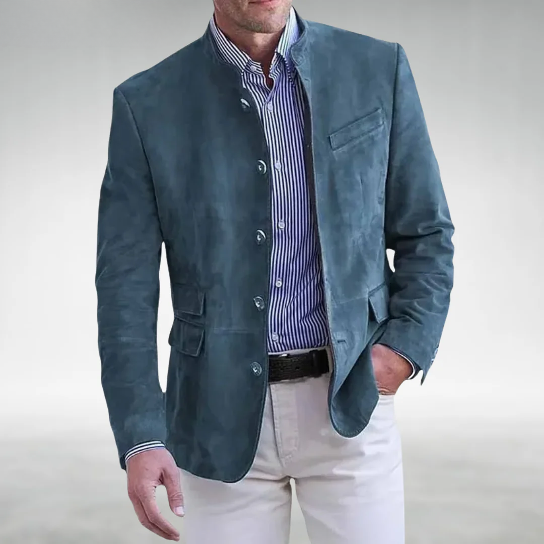 ROWDEN | STAND COLLAR JACKET