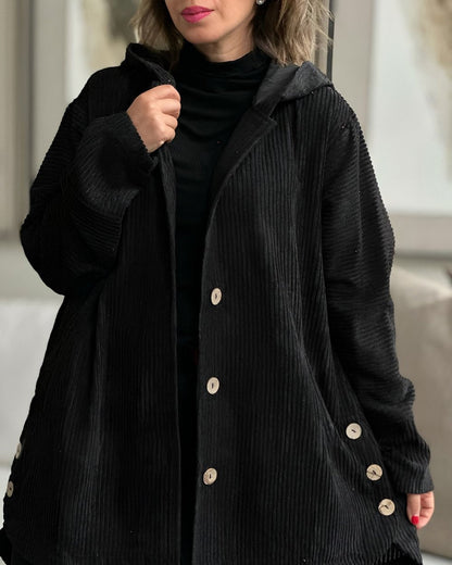 CORDIA | COZY HOODED JACKET