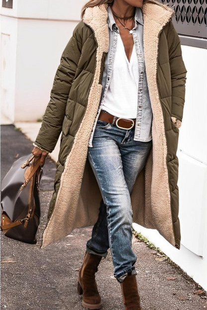 ELISE | LONG TEDDY-LINED COAT