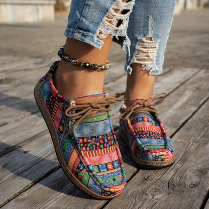 LENOIR | RETRO PATCHWORK SHOES