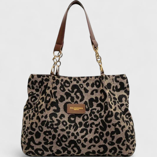 VALÉRIE | LARGE BAG WITH ELEGANT LEOPARD PRINT