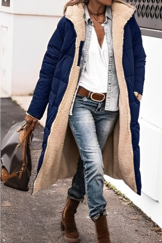 ELISE | LONG TEDDY-LINED COAT