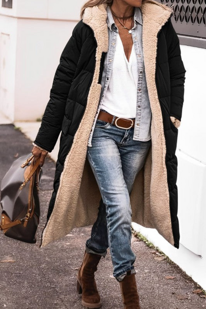 ELISE | LONG TEDDY-LINED COAT