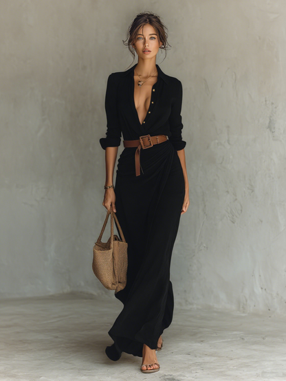 AMARA | LONG MAXI SHIRT DRESS