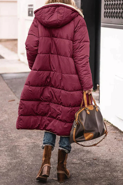 ELISE | LONG TEDDY-LINED COAT