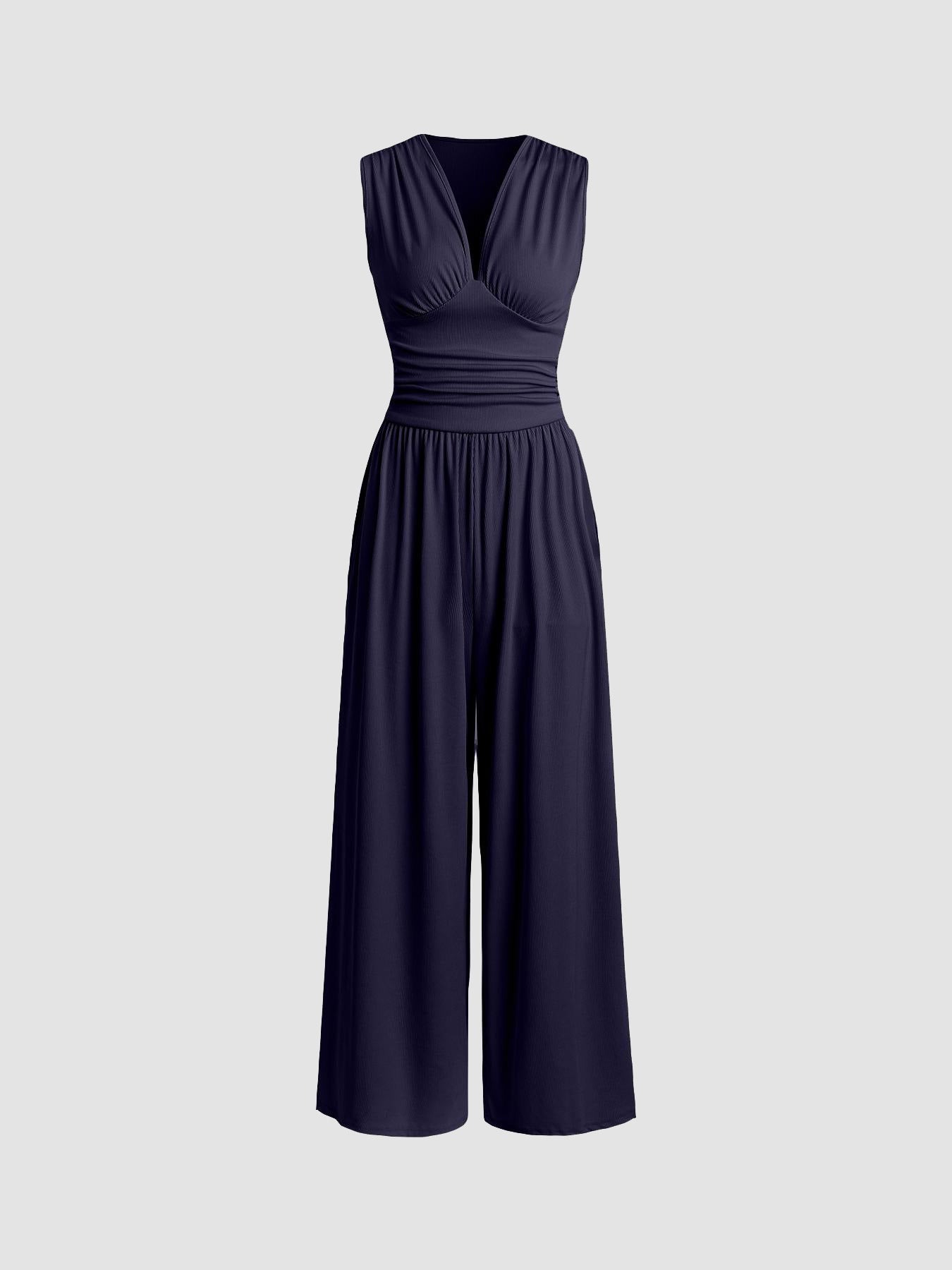 MIRA | TIMELESS SLEEVELESS JUMPSUIT
