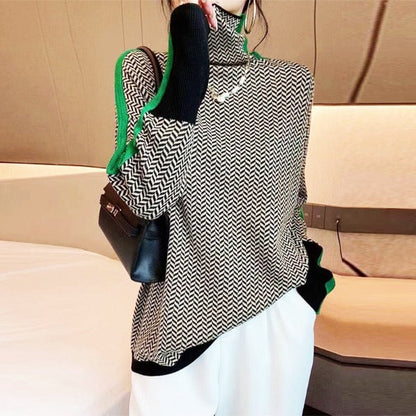 MALOU | HIGH-NECK SWEATER