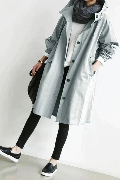 DOROTHEE | STYLISH OVERSIZED TRENCH COAT