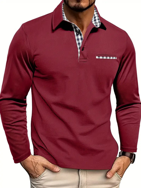 EDMUND | LONG SLEEVE POLO