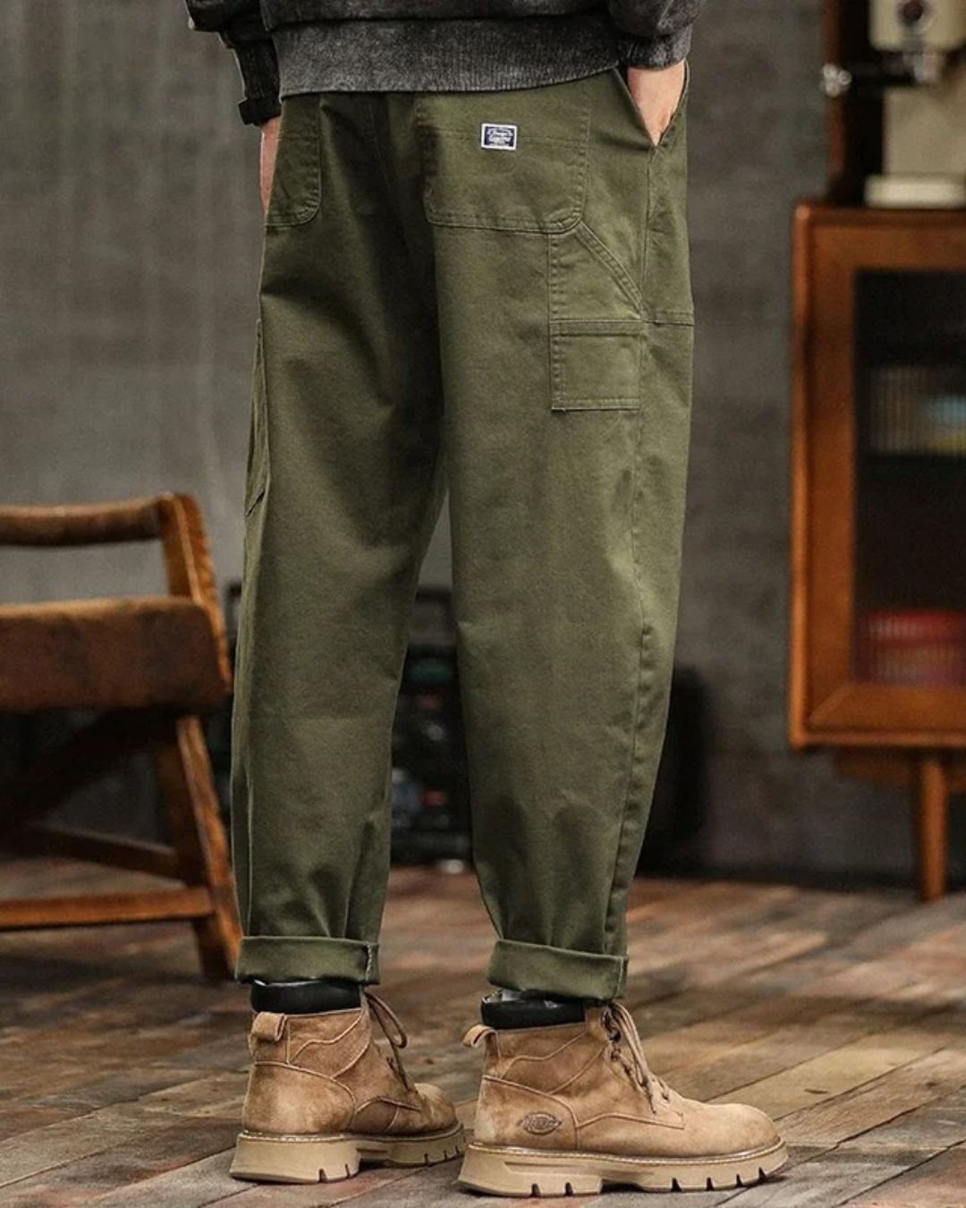CALDER | UTILITY CARGO TROUSERS