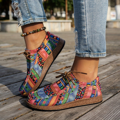 LENOIR | RETRO PATCHWORK SHOES