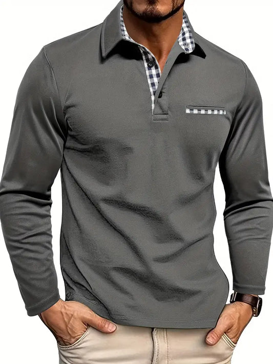 EDMUND | LONG SLEEVE POLO
