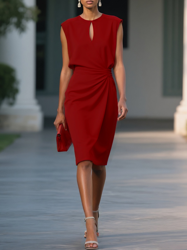 ADELE | TIMELESS ELEGANT MIDI DRESS