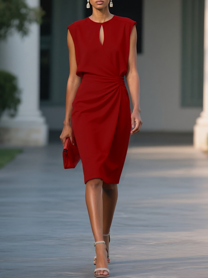 ADELE | TIMELESS ELEGANT MIDI DRESS