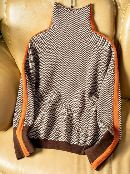 MALOU | HIGH-NECK SWEATER