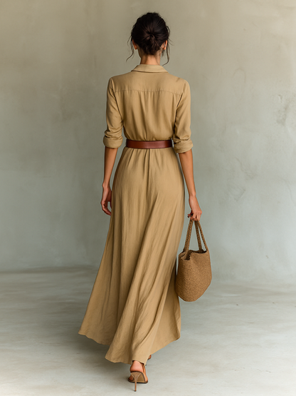 AMARA | LONG MAXI SHIRT DRESS