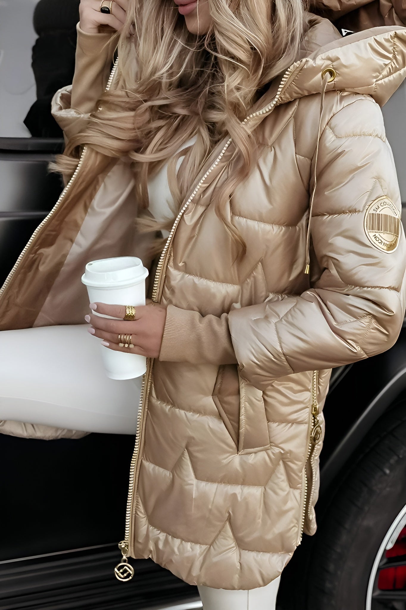 ELINE | ELEGANT HOODED WINTER COAT