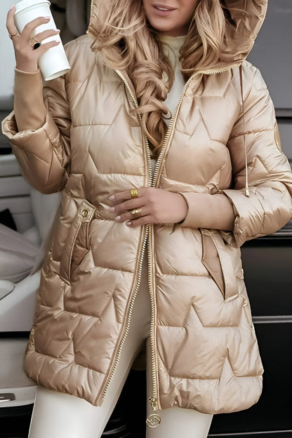ELINE | ELEGANT HOODED WINTER COAT