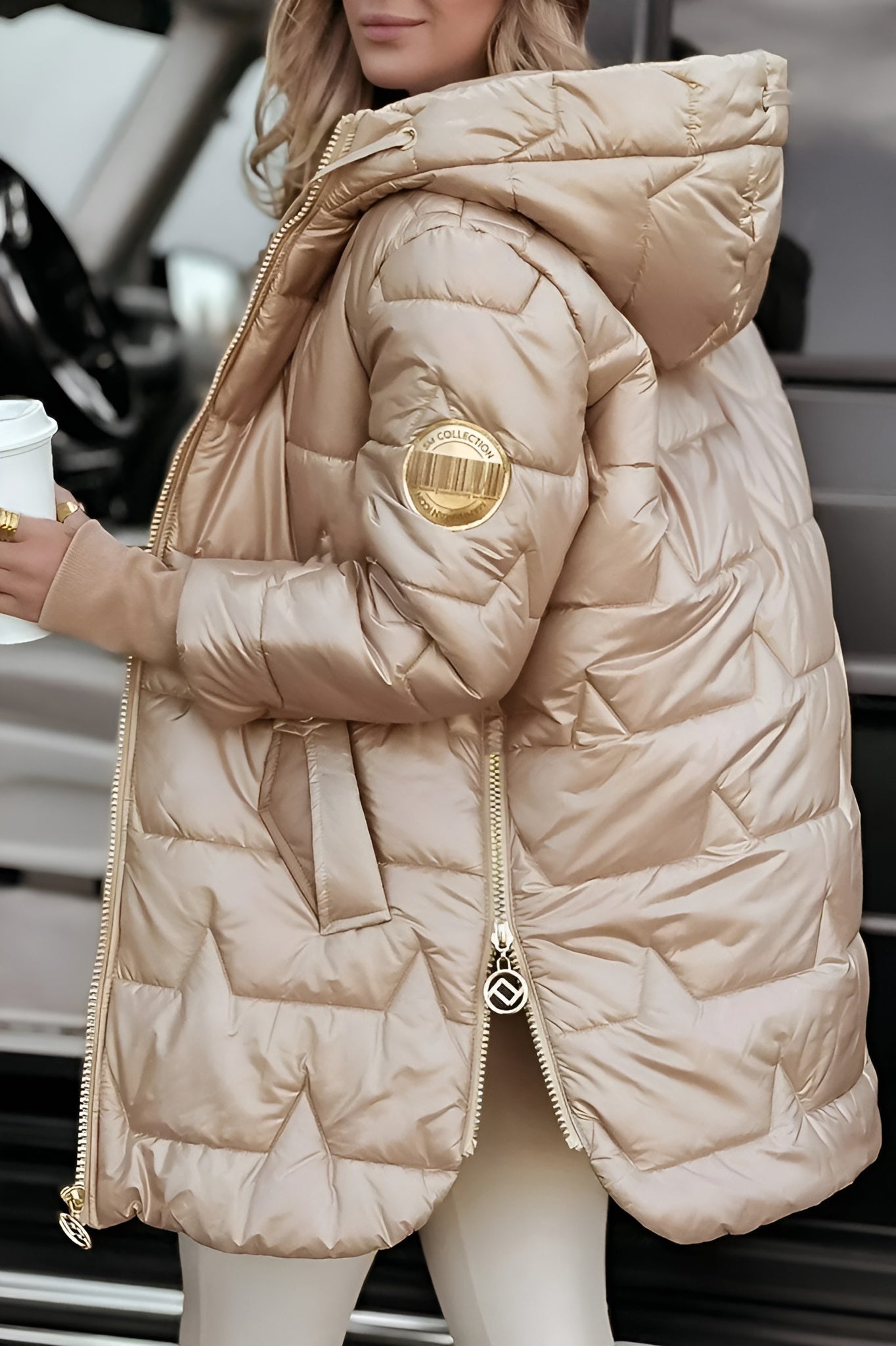 ELINE | ELEGANT HOODED WINTER COAT