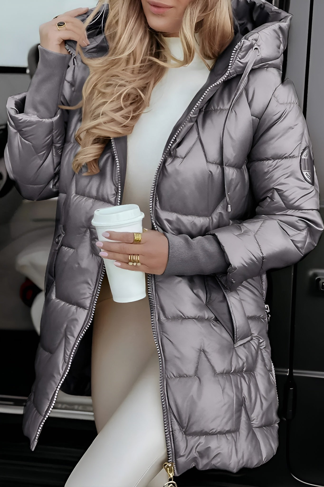 ELINE | ELEGANT HOODED WINTER COAT