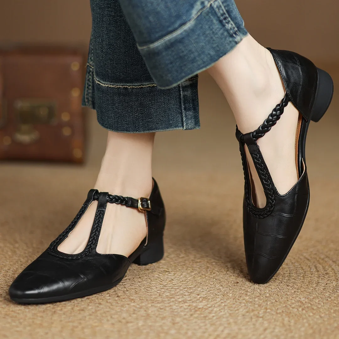 SIENNE | CLASSIC T-BAR MARY JANE SHOES